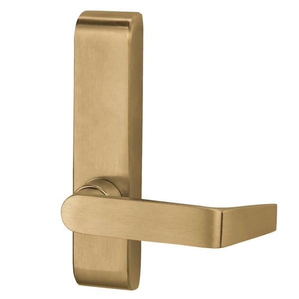 Lever Trim, Passage Function, 06 Lever Style, Satin Brass Finish, Left Hand Reverse